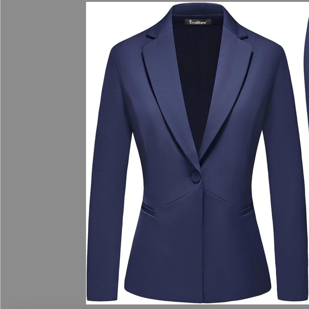 NWT Tronstore Women's Navy Blue Blazer 3X